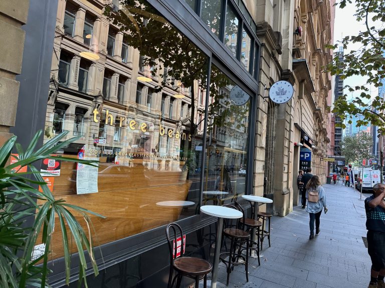 cafe window clean in sydney CBD